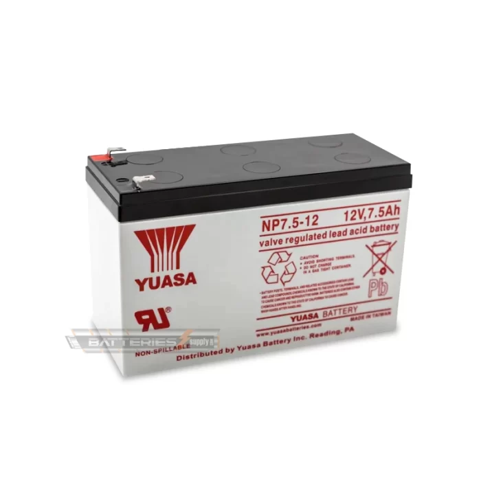 BATTERY-YUASA-NP7.5-12
